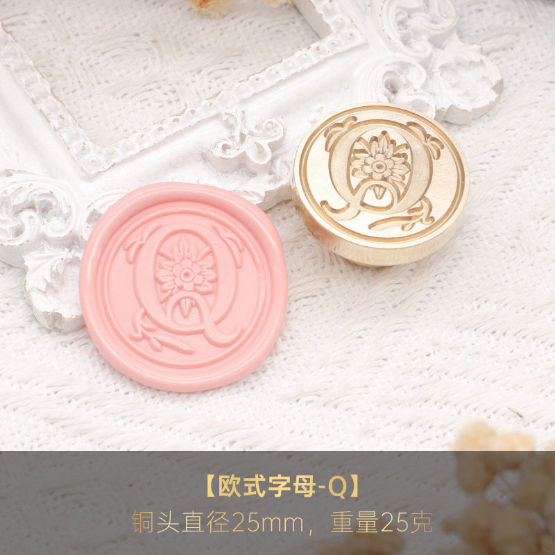1pc Letter wax seal stamp (Z25041904)