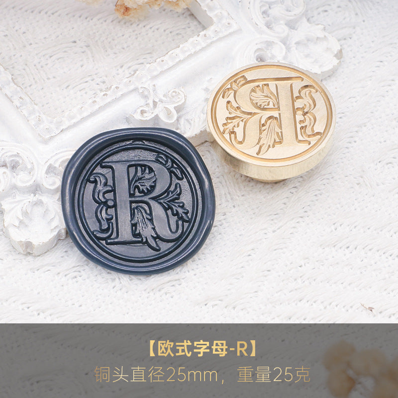 1pc Letter wax seal stamp (Z25041904)