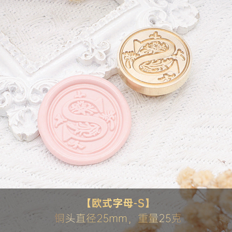 1pc Letter wax seal stamp (Z25041904)