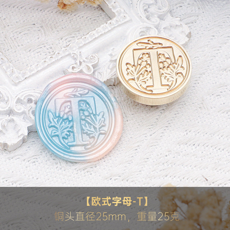 1pc Letter wax seal stamp (Z25041904)