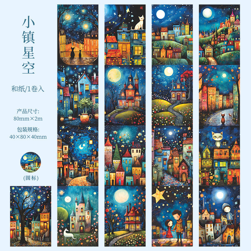 1 roll town life washi-tape (T25042707)