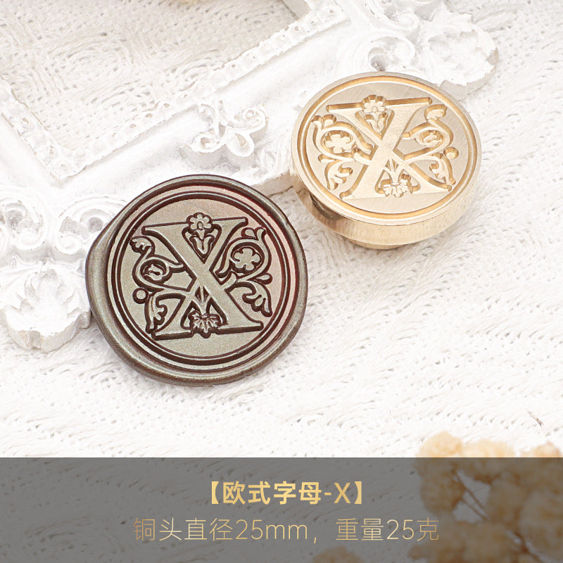 1pc Letter wax seal stamp (Z25041904)