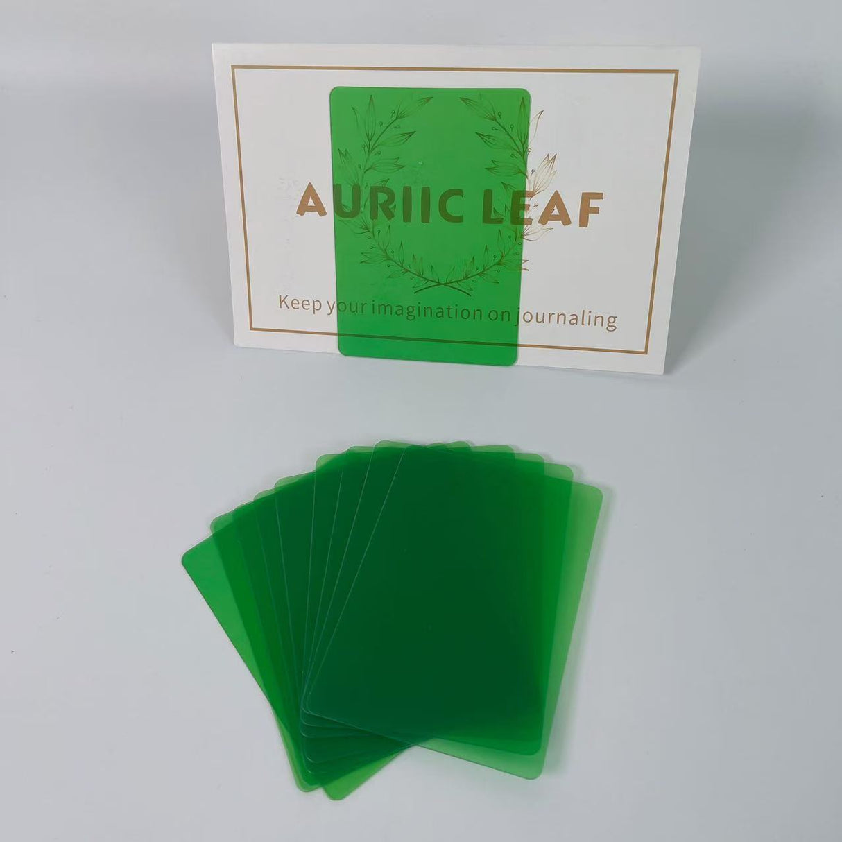Colored clear ATC cards 1 pack of 20 pcs (A25072301)