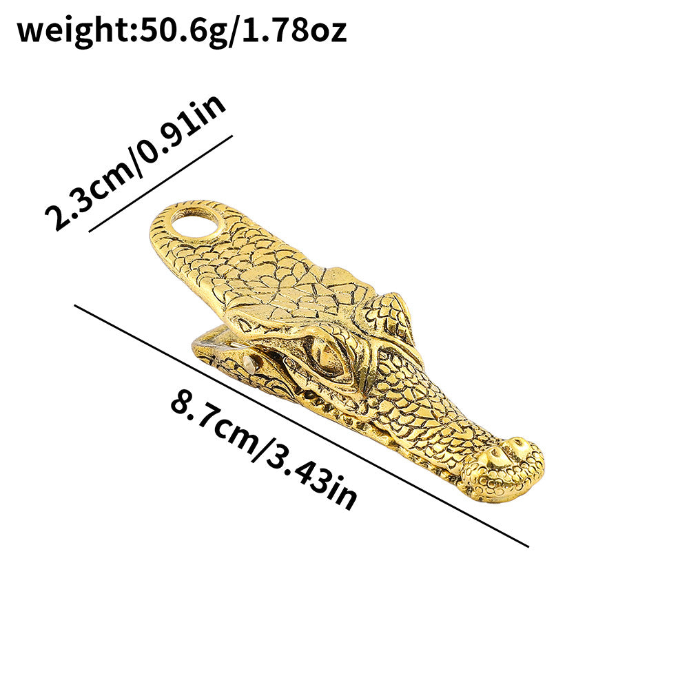 1pc Alligator head metal clip(c120102)