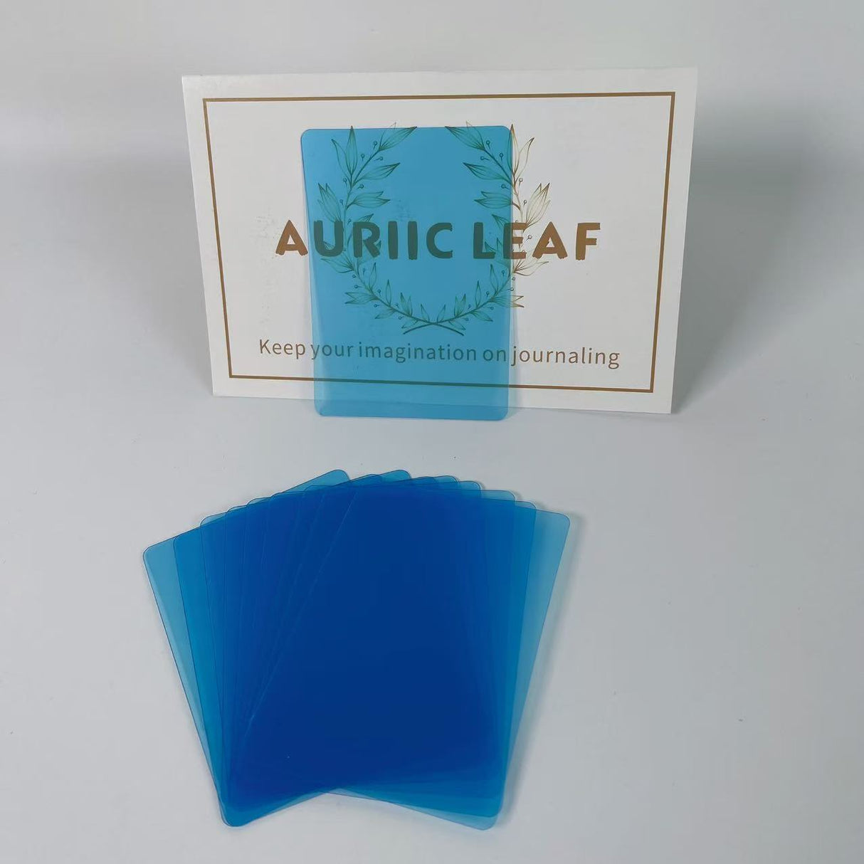 Colored clear ATC cards 1 pack of 20 pcs (A25072301)