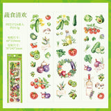 6sheets fruit plants sticker pack (S25082501)