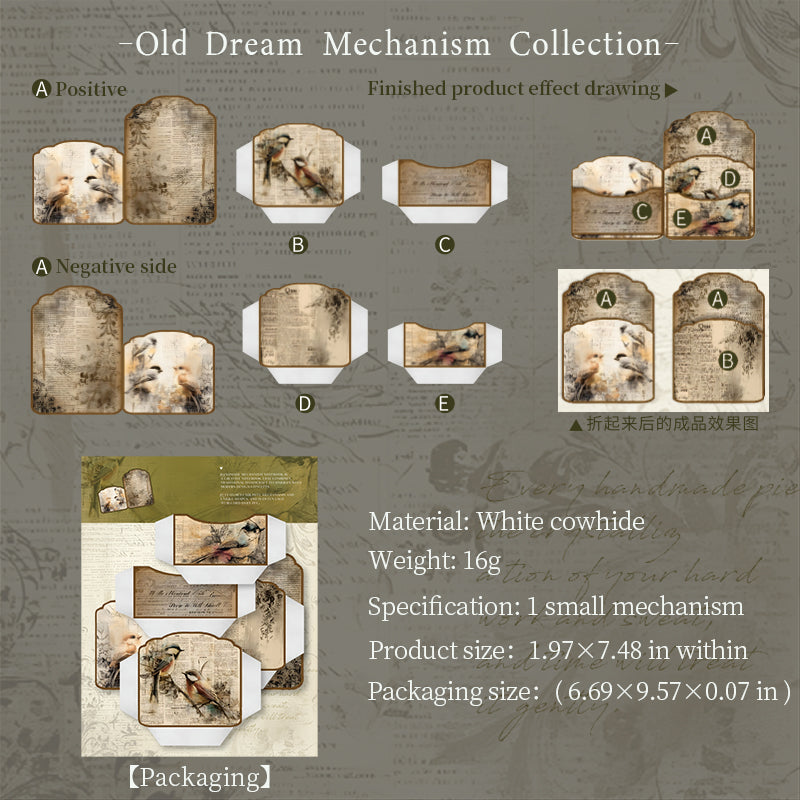 1 mechanism pocket paper pack (P25092801)