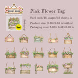 15pcs wooden board sticker pack (S25090401)