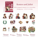 20pcs pride and prejudice sticker pack (S25090402)