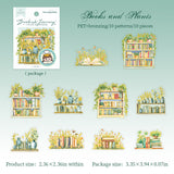 10pcs bookish journey PET- stikcer pack (S25072202)