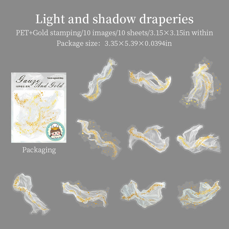 10pcs shadow sticker pack (S25080602)