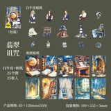 25pcs gothic academy sticker pack (p25070203)