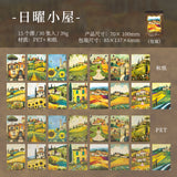 30pcs washi-sticker book (TZB25071203)