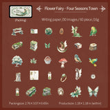 60pcs fairy tale mini sticker tin-box (S25090103)