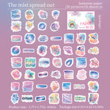 50pcs paint color sticker pack(S25071503)