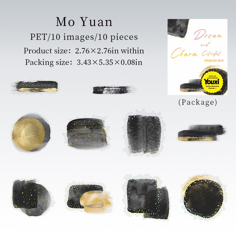 10pcs colorful sticker pack (S25081204)