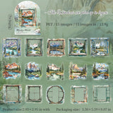 15pcs window world sticker pack (S25080304)