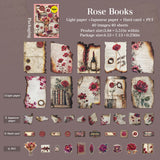 40pcs burned theme sticker+paper pack (P25072904)