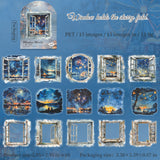 15pcs window world sticker pack (S25080304)