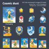 15pcs prince PET-sticker pack (S25090405)