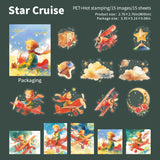 15pcs prince PET-sticker pack (S25090405)