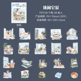 20pcs holiday style sticker pack (S25070405)