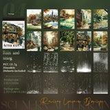 20pcs after rain PET-sticker book (TZB25072805)