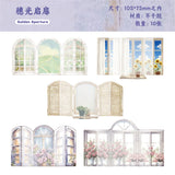 10pcs window sticker pack（S25071805）