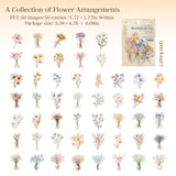 50pcs vintage sticker pack (S25090406)