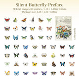 50pcs vintage sticker pack (S25090406)