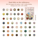 50pcs vintage sticker pack (S25090406)