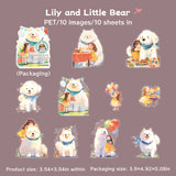 10pcs Lilys pet sticker pack (S25072906)
