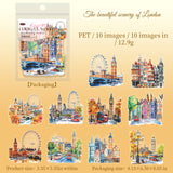 10pcs colorful world PET-sticker pack (S25072806)