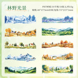 10pcs landscape sticker pack (S25071007)