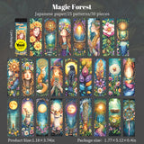 50pcs magic mini washi-sticker book (TZB25090407)