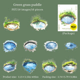 10pcs path of puddles sticker pack (S25080607)
