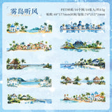 10pcs landscape sticker pack (S25071007)