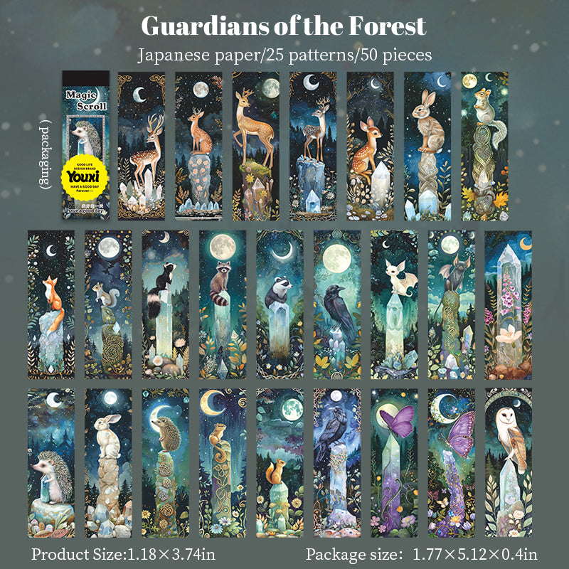 50pcs magic mini washi-sticker book (TZB25090407)