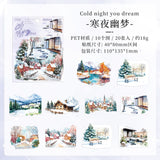 20pcs season PET-sticker pack (S25072907)