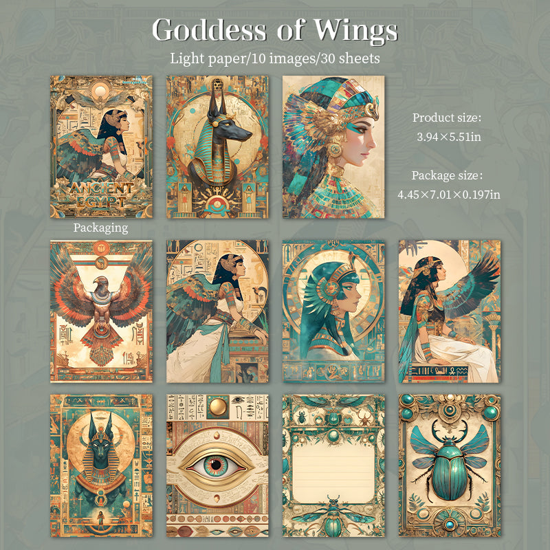 30pcs egypt paper pack (P25090408)