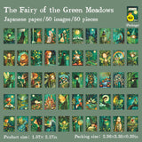 50pcs fairy tale washi-mini sticker book（TZB25072209）