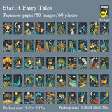 50pcs fairy tale washi-mini sticker book（TZB25072209）