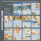20sheets washi-sticker+paper book (S25090409)