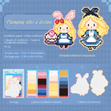 2sheets Alice sticker by number(S26031701)