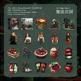 20pcs gothic halloween sticker pack(S26052601)