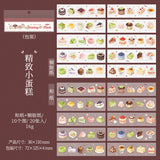 20pcs food sticker book (TZB26032301)