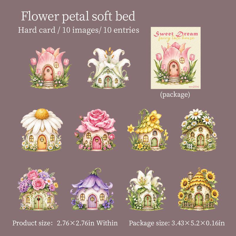 10pcs fairy home sticker pack(S26082601)