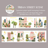 1 roll street scene washi-tape (T26060301)