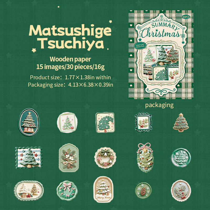 Christmas sticker pack 30pcs(S26091501)