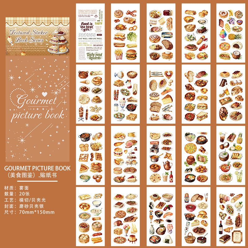 20sheets coffee time sticker pack (S26040801)